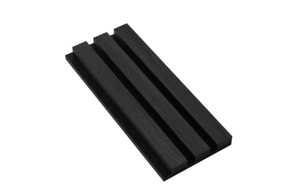 Dark Black Acoustic Wall Panel Sample